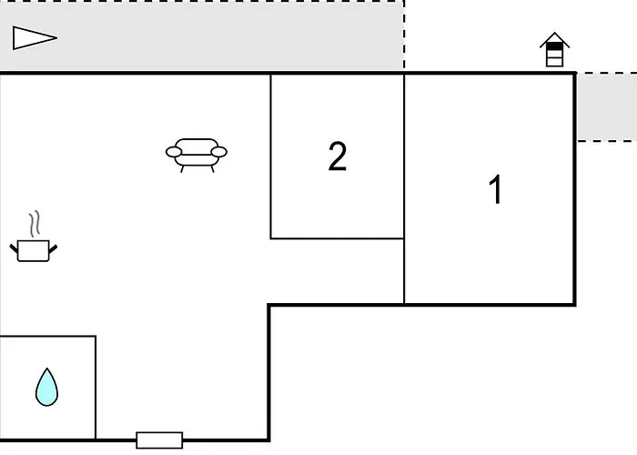 公寓 2 Bedroom In 扎达尔